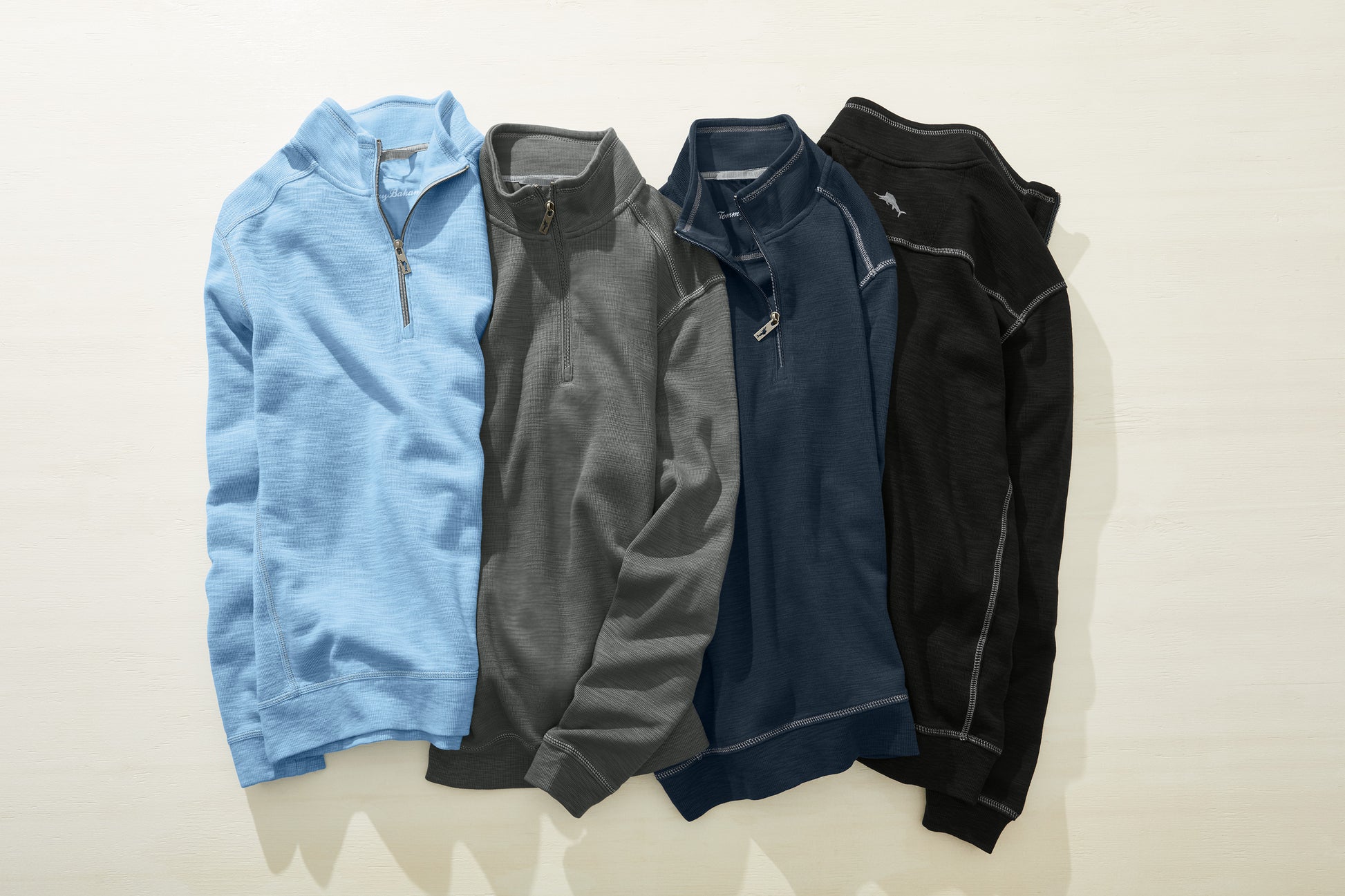 Tommy Bahama® Tobago Bay 1/2-Zip, Embroidered