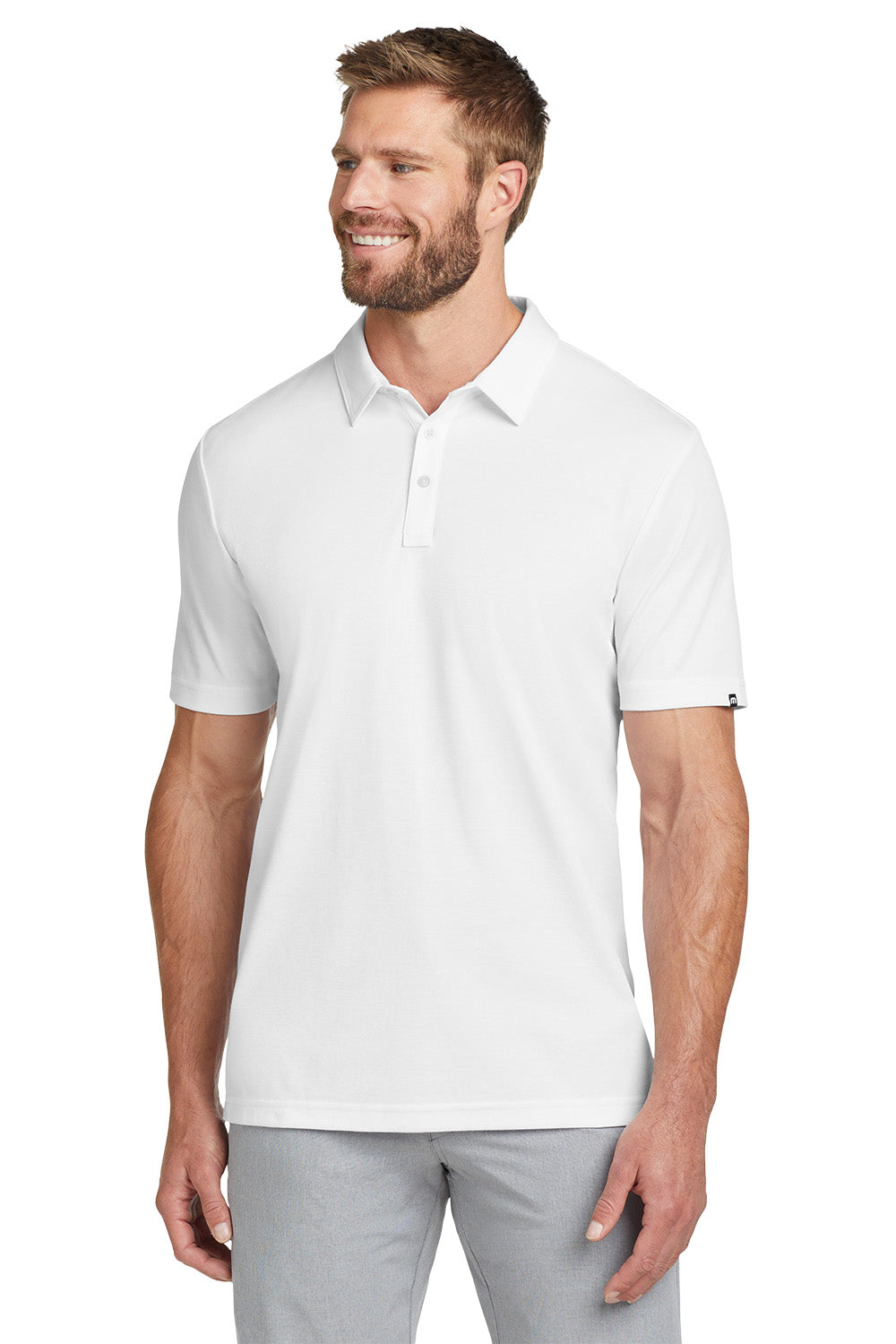 embroidered TravisMathew Oceanside Solid Polo