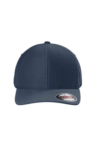 Navy blue cap with a brand logo on a white background TravisMathew Rad Flexback Cap, Embroidered