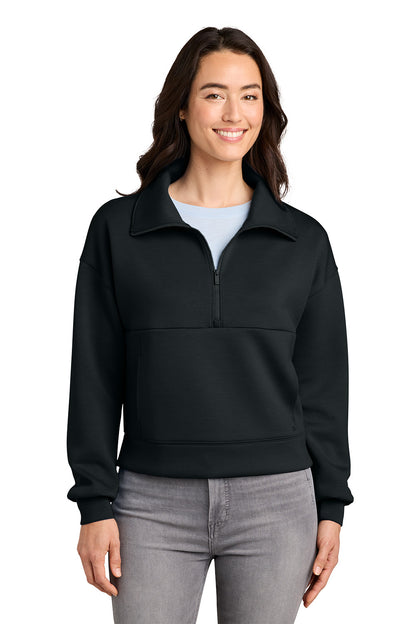 TravisMathew Women’s Momentum Shift 1/2-Zip, Embroidered