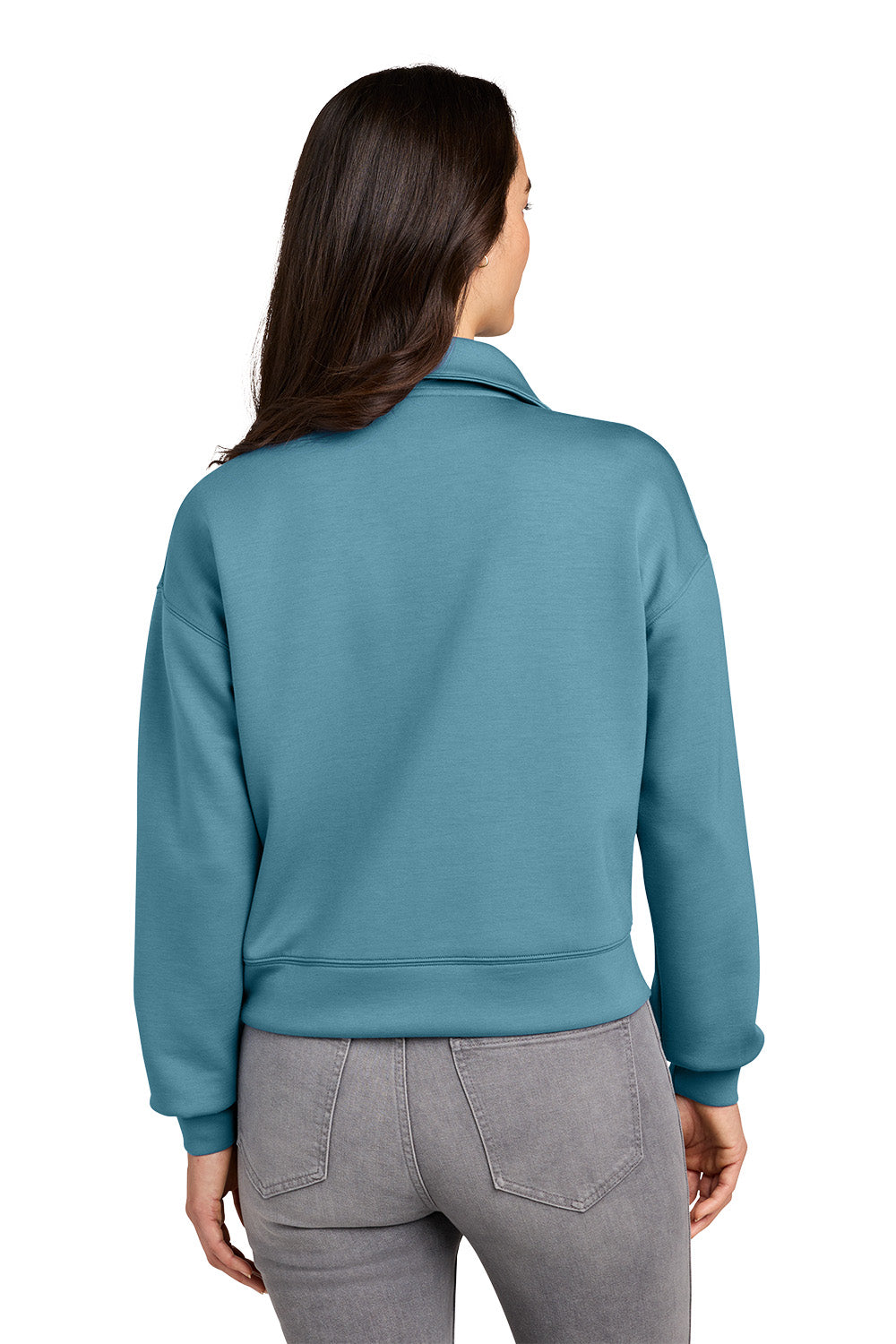 TravisMathew Women’s Momentum Shift 1/2-Zip, Embroidered