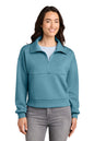 TravisMathew Women’s Momentum Shift 1/2-Zip, Embroidered