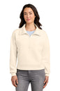 TravisMathew Women’s Momentum Shift 1/2-Zip, Embroidered