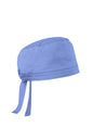 Blue bandeau top with a tie on a white background Wink® WorkFlex Scrub Cap, Embroidered