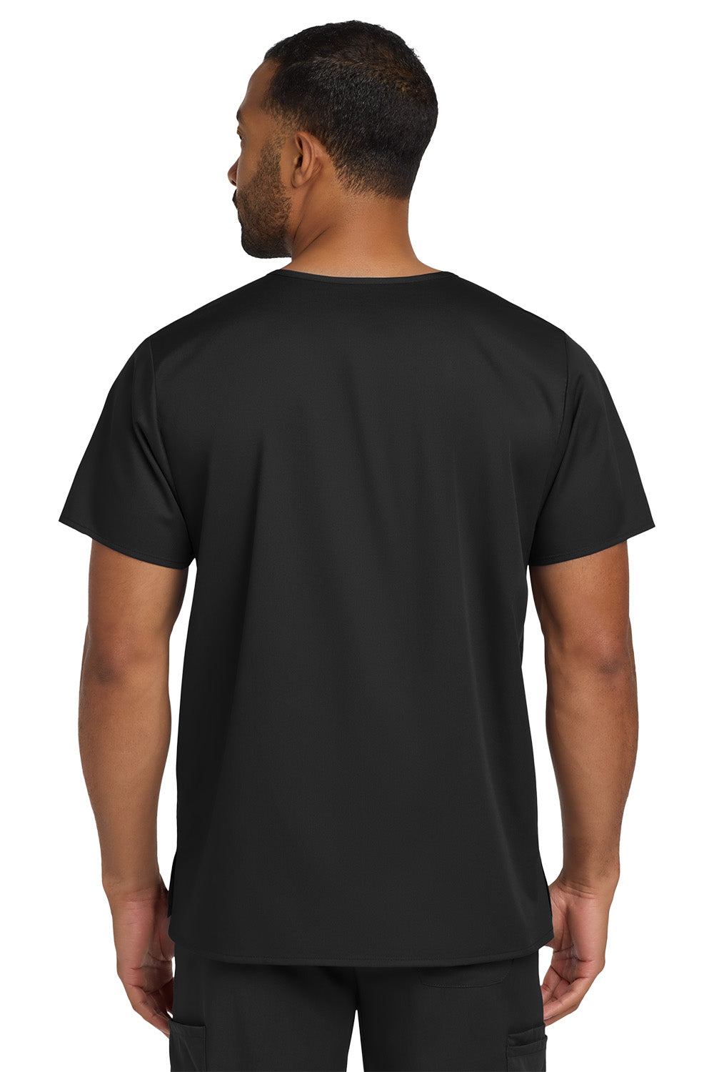 Wink® Unisex WorkFlex Chest Pocket V-Neck Top, Embroidered