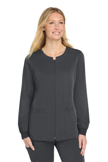 Wink® Women’s Premiere Flex™ Full-Zip Scrub Jacket, Embroidered