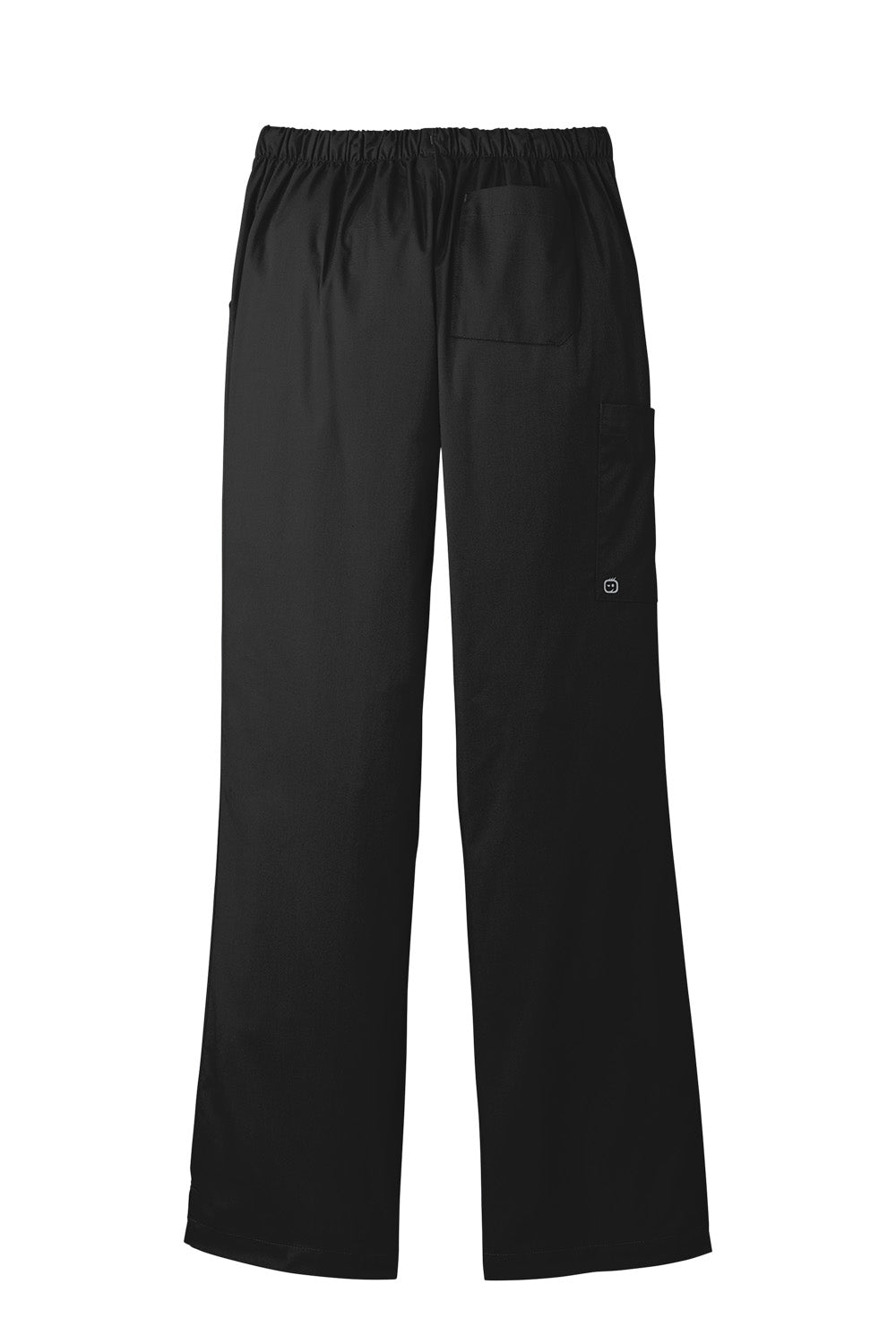 Black pants on a white background Wink® Women’s WorkFlex Flare Leg Pant