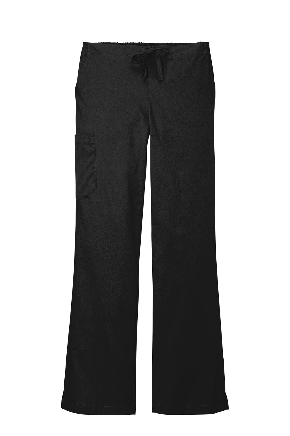 Black pants on a white background Wink® Women’s WorkFlex Flare Leg Pant