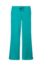 Teal pants on a white background Wink® Women’s WorkFlex Flare Leg Pant