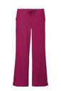 Pink pants with a drawstring on a white background Wink® Women’s WorkFlex Flare Leg Pant