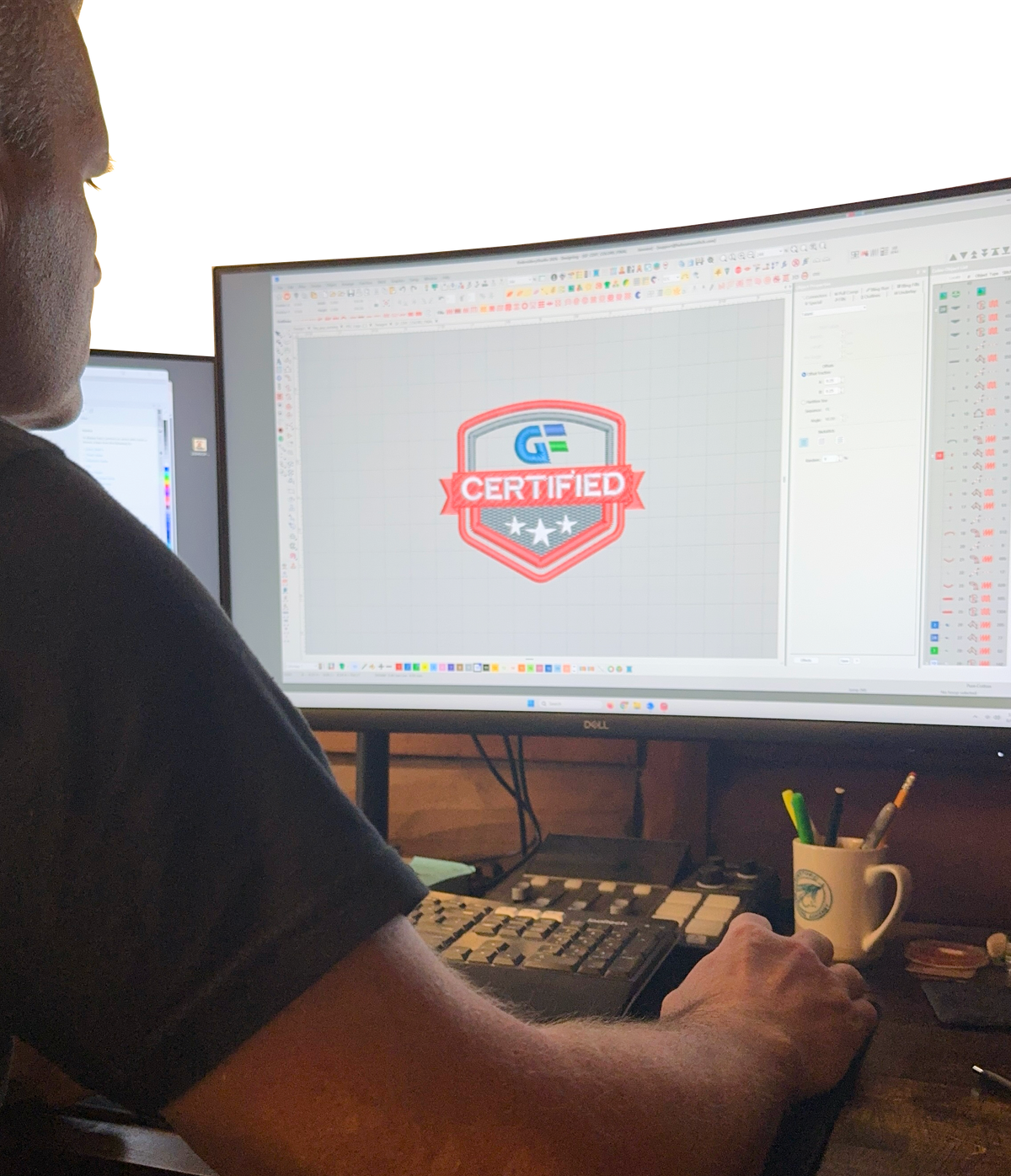 Complex Digitizing, 18K-26K Stitches