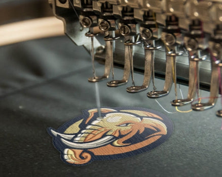 logo left chest embroidery