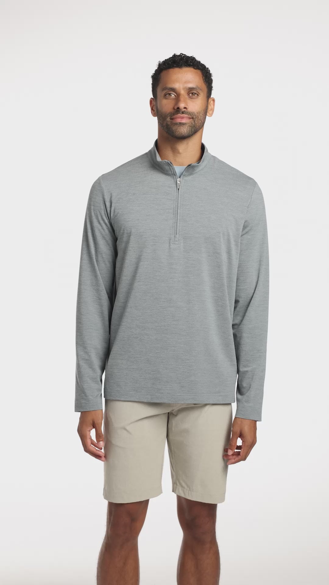 TravisMathew Onward 1/2-Zip, Embroidered