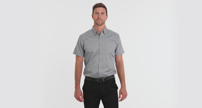 Port Authority® Short Sleeve SuperPro™ Twill Shirt, Embroidered