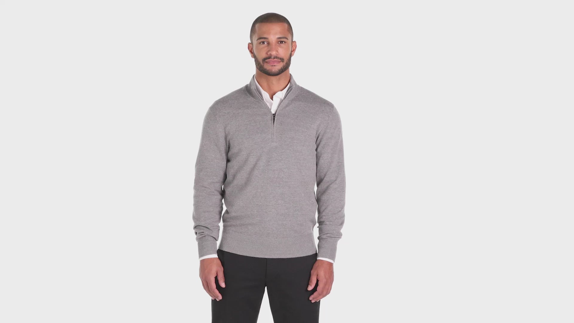 Port Authority® Easy Care 1/4-Zip Sweater, Embroidered