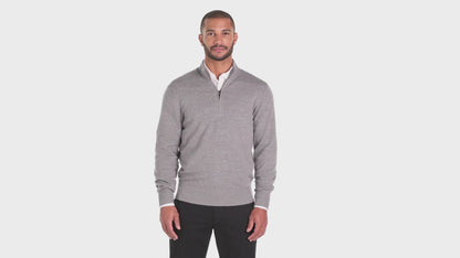 Port Authority® Easy Care 1/4-Zip Sweater, Embroidered