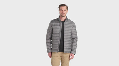 Eddie Bauer® Packable Quilted Full-Zip, Embroidered