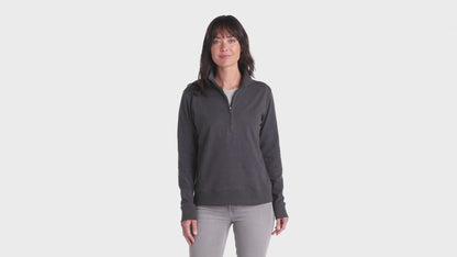 TravisMathew Women's Ocean Villa 1/4-Zip, Embroidered