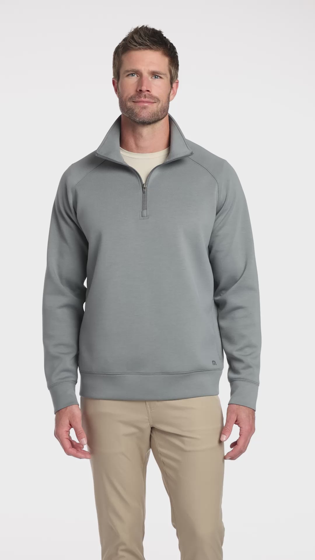 TravisMathew Momentum Shift 1/4-Zip, Embroidered