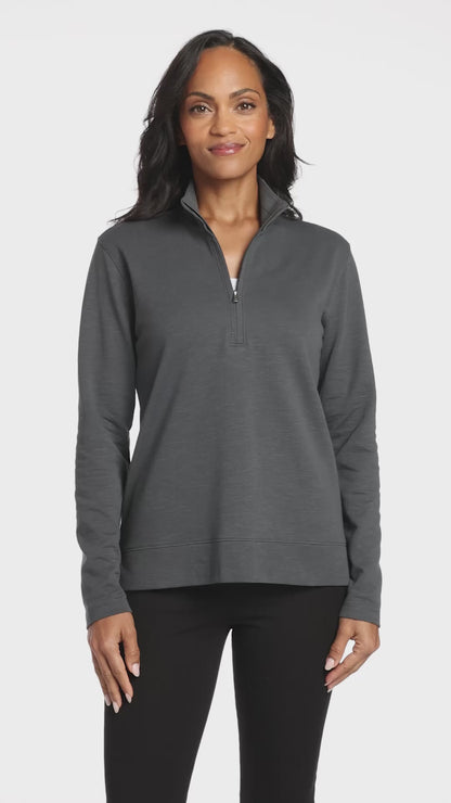 Port Authority® Women's Breakwater 1/4-Zip Pullover, Embroidered