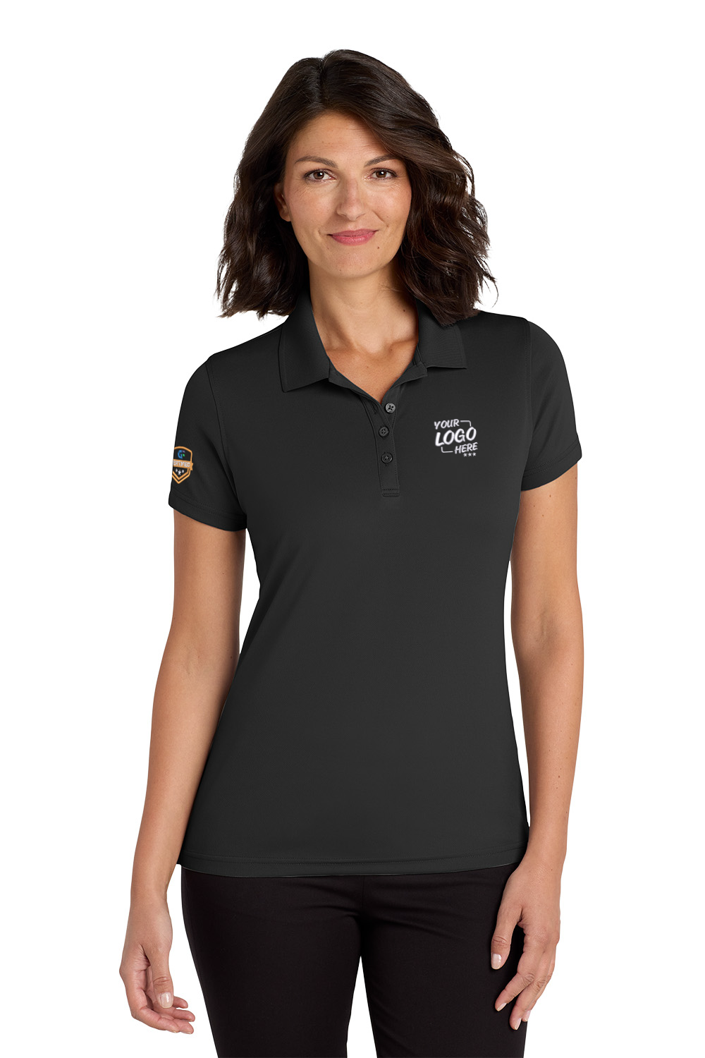 Port Authority® Women's Dry Zone® UV Micro-Mesh Polo, GF Vehicle Fleet & Graphics, Your Logo
